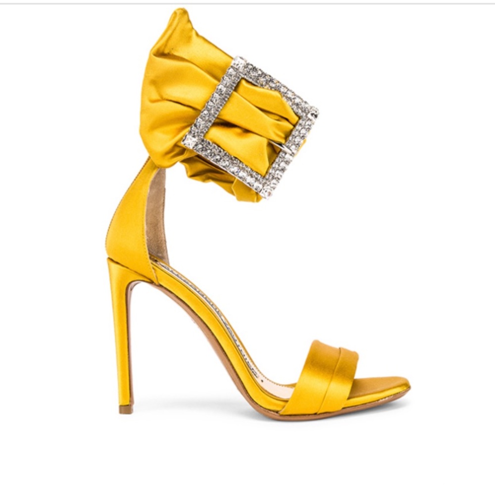 Alexandre Vauthier satin sandal